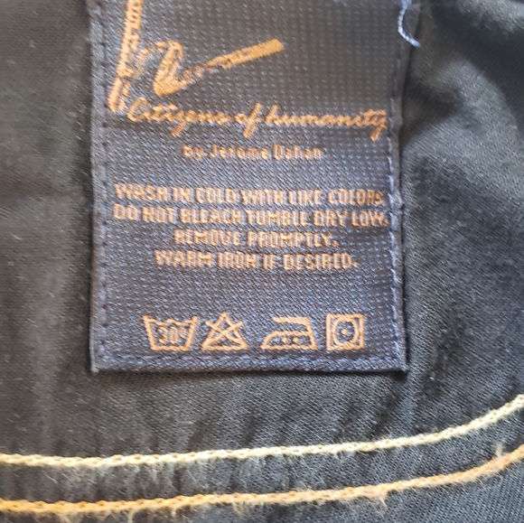 New Citizens of Humanity Ingrid 002 Low Waist Flare Dark Wash Jeans - Picture 11 of 14